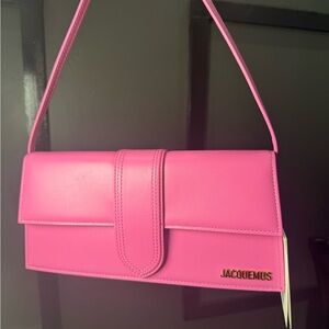 Jacquemus Vibrant Pink Clutch